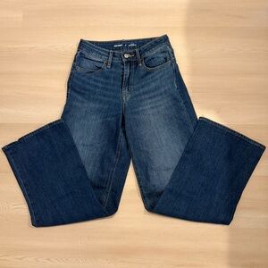 Old Navy Dark Blue Women's Wide Leg Jeans